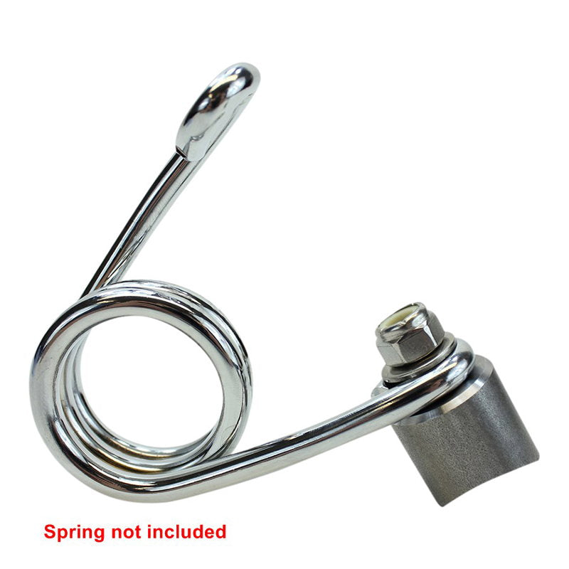 Lowbrow Customs Black Solo Seat Bolt-On Spring Mounts for Harley-Davidson Swingarm Frames 1958 - 1985 Lowbrow Customs Black Solo Seat Bolt-On Spring Mounts for Harley-Davidson Swingarm Frames 1958 - 1985