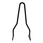 Four TC Bros. Sissy Bars for Harley-Davidson Dyna (FXD) 2002–2005 are shown in chrome and black, with straight and kickback styles. Includes mounting hardware and is compatible with motorcycle luggage racks for added versatility.
