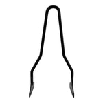 Four TC Bros. Sissy Bars for Harley-Davidson Dyna (FXD) 2002–2005 are shown in chrome and black, with straight and kickback styles. Includes mounting hardware and is compatible with motorcycle luggage racks for added versatility.
