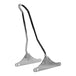 Four TC Bros. Sissy Bars for Harley-Davidson Dyna (FXD) 2002–2005 are shown in chrome and black, with straight and kickback styles. Includes mounting hardware and is compatible with motorcycle luggage racks for added versatility.