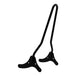 A pair of TC Bros. Sportster 2004-22 Sissy Bar Black handles on a white background.