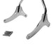 TC Bros. Sportster 2004-22 Sissy Bar Chrome by TC Bros. bolt-on.