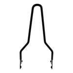 A TC Bros. Sportster 2004-22 Kickback Sissy Bar Black handle bar and a bolt-on TC Bros. Sportster 2004-22 Kickback Sissy Bar Black on a white background.