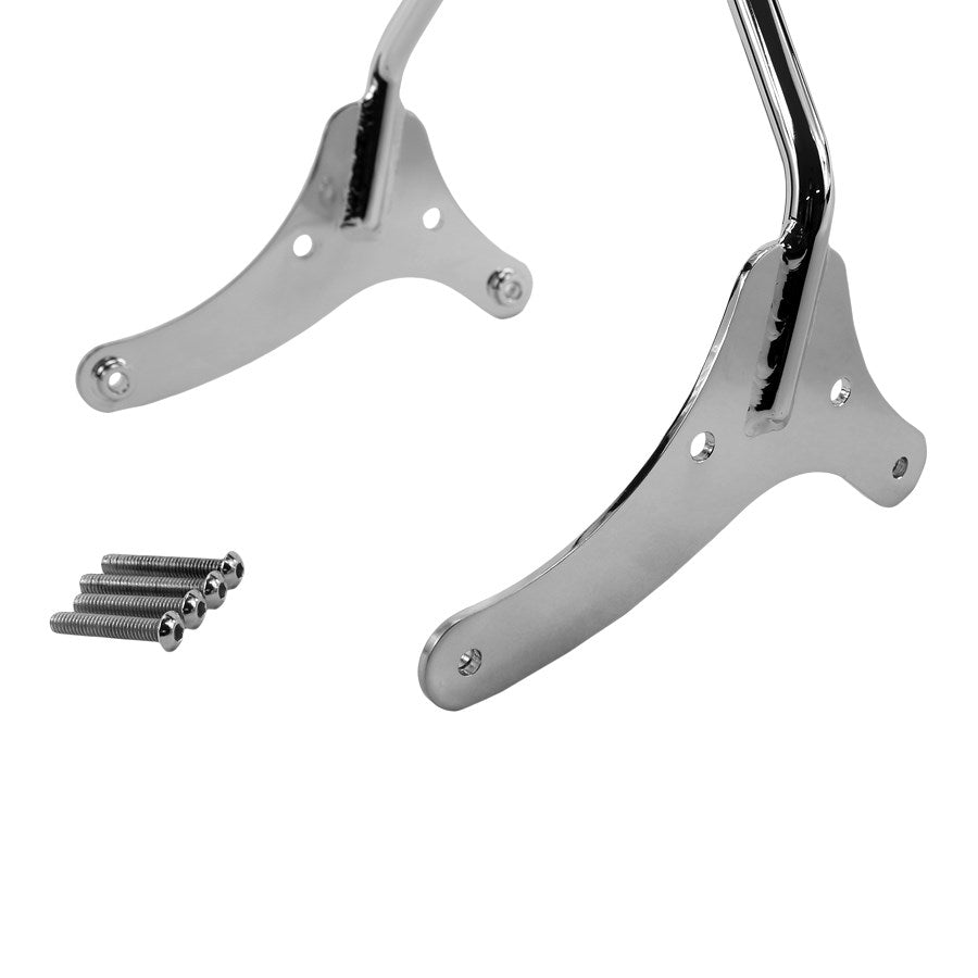 TC Bros. Sportster 2004-22 Kickback Sissy Bar Chrome