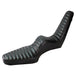 Shown are two black TC Bros. King & Queen Hardtail Seats for Harley-Davidson Sportster 1994-2003, ideal for pairing with a TC Bros. sissy bar, and designed specifically to fit your Sportster model.