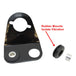 The TC Bros. "Stop" Bobber Side Mount Tail Light/License Plate Bracket with rubber mounts effectively isolates vibration for side mount license plates and tail light brackets.