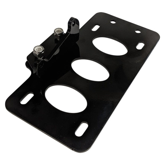 A TC Bros. Side Mount License Plate Bracket (with no light) &