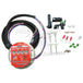 The Mid-USA Powerhouse Electronic Ignition Module for Harley-Davidson Shovelhead and Evo includes a wiring harness, connectors, mounting hardware, and a red “Power House Plus” adjustment dial.