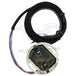The Mid-USA Powerhouse Electronic Ignition Module for Harley-Davidson Shovelhead and Evo includes a wiring harness, connectors, mounting hardware, and a red “Power House Plus” adjustment dial.