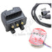 Mid-USA Powerhouse Complete Electronic Ignition Kit for Harley-Davidson Shovelhead and Evo (Big Twin and Sportster) includes ignition coil, wiring harness, electronic module, spark plug wires, and mounting hardware.