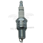 The Champion RN12YC Spark Plug, shown against a white background, is ideal for Harley-Davidson Shovelhead and Evolution engines. Brand: Champion.