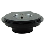 An image of the LC Fabrications Harley Bar Switch Eliminator-Clutch (black) made with a hole in it.