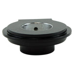 An image of the LC Fabrications Harley Bar Switch Eliminator-Clutch (black) made with a hole in it.