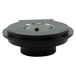 An image of the LC Fabrications Harley Bar Switch Eliminator-Clutch (black) made with a hole in it.
