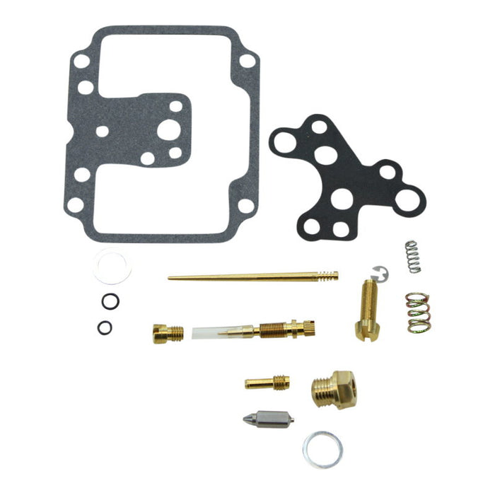 A Keyster carburetor rebuild kit for the Yamaha XS650 1978-1979 small engine with BS38 carburetor.