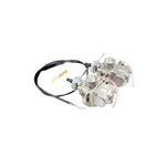 Mikuni Carb Kit tuned by TC Bros. for 1976-1984 Yamaha XS650, includes two 34MM VM round-slide carburetors with jet kit, cables, and mounting parts—ideal for upgrading your Yamaha XS650.