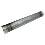 A Harley Evo Exhaust Flange Set fits Big Twin & Sportster by TC Bros steel tube on a background.