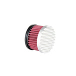 A TC Bros. Finned Raw Air Cleaner S&S Super E & G Carbs on a white background.