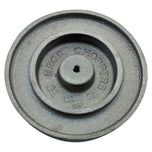 A TC Bros. Finned Raw Air Cleaner S&S Super E & G Carbs wheel on a white background.