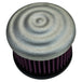 A TC Bros. Ripple Raw Air Cleaner S&S Super E & G Carbs with a purple filter.