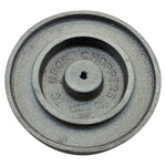 A TC Bros. Ripple Raw Air Cleaner S&S Super E & G Carbs vintage style motorcycle wheel.
