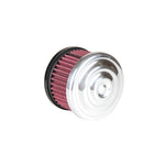 A TC Bros. Ripple Polished Air Cleaner S&S Super E & G Carbs stands out on a white background.