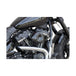 A sleek black S&S Cycle Mini Teardrop Stealth Air Cleaner Kit For Harley M8 2018-2022 Models, specifically designed for Harley M8 models from 2018-2022, placed against a clean white background.