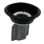 A black plastic bracket with a metal plate Sudco CV Slide - 40 mm - for '88-'06 Big Twin and Dyna Models on it.