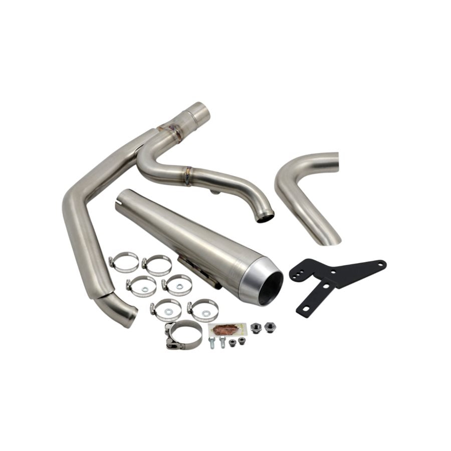 Road Rage III 2-into-1 Stainless Exhaust 2018-21 FLSB, 2022-2024