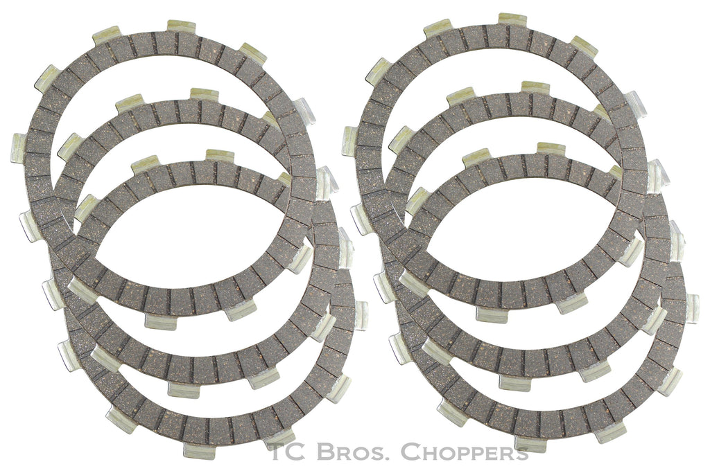 Four EBC brake discs on a white background.