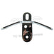 Mid-USA Top Engine Mount for Harley-Davidson Big Twin Evolution featuring a chrome engine stabilizer bracket with a black mounting plate and two side-extending arms.