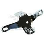 Mid-USA Top Engine Mount for Harley-Davidson Big Twin Evolution featuring a chrome engine stabilizer bracket with a black mounting plate and two side-extending arms.