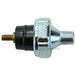 A close-up of the Standard Motor Products SMP Oil Pressure Switch for 1941-1984 Harley-Davidson Big Twin and 1957-1976 Sportster, featuring metal and plastic construction with threaded connectors.
