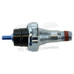 The SMP Oil Pressure Switch for 1984-1999 Harley-Davidson Big Twin by Mid-USA features threaded metal ends and a black plastic center.