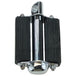 The Mid-USA Bicycle Kicker Pedal fits 1916-1962 Harley-Davidson Big Twin and Sportster models, featuring black rubber grips, a metal mounting bracket, and classic bicycle kicker pedal styling.