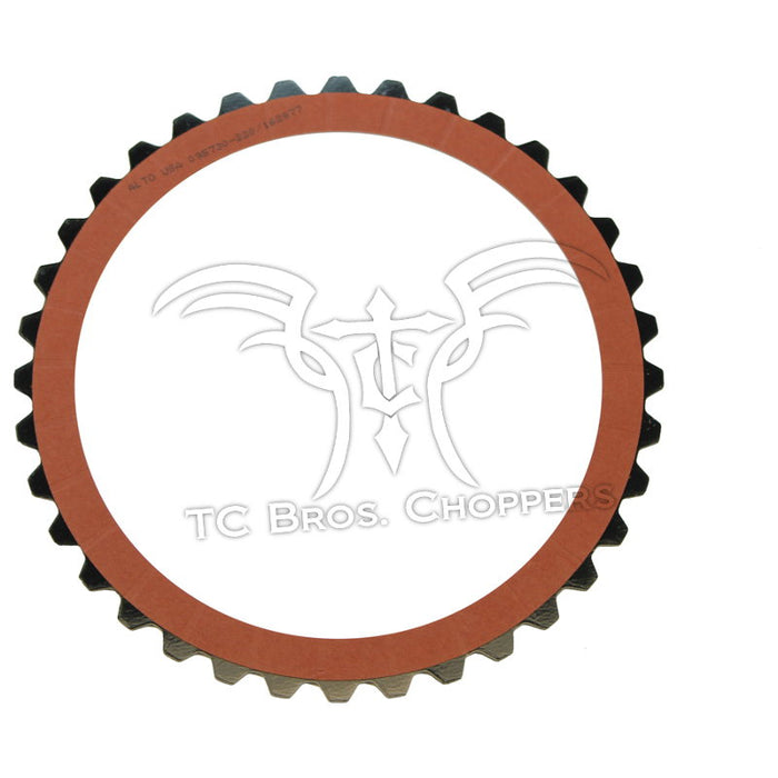Alto Products Clutch Friction Discs for 1990-1997 Harley-Davidson Big Twin and 1991-2022 Sportster, with steel clutch plates, arranged in an overlapping stack on a white background.