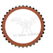 Alto Products Clutch Friction Discs for 1990-1997 Harley-Davidson Big Twin and 1991-2022 Sportster, with steel clutch plates, arranged in an overlapping stack on a white background.