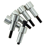 Four LC Fabrications XS650 Clutch Spring Retainer Sets on a white background.