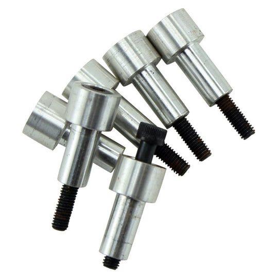 Four LC Fabrications XS650 Clutch Spring Retainer Sets on a white background.