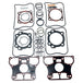 A James Top End Gasket Set 1986 - 1990 Sportster XL made by James Gaskets, specifically designed for a motorcycle, specifically for the Sportster model.