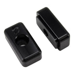 A pair of TC Bros. Heavy Duty Billet Axle Adjusters for 1991-2005 Harley Dyna on a white background.