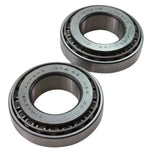 Two TC Bros. Ironhead Sportster Steering Neck Cup Conversion Bearings 7/8 to 1 on a white background.