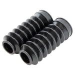 A pair of Biker's Choice 39mm Fork Boot Gaiters for Sportster Models on a white background.