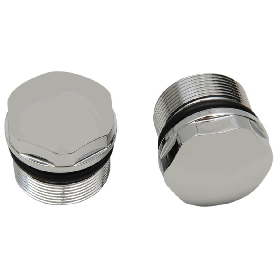 Fork Tube Caps for 39mm 99-09 Dyna FXD (except FXDX/FXDXT) 88-07 Sportster (except XL1200S)
