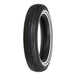 An image of a Shinko 240 Dual Line White Wall Rear Tire MT-90-16 on a white background.