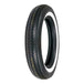 A vintage style Shinko 240 Wide White Wall Rear Tire MT-90-16 on a white background.