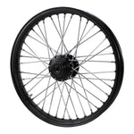 The Moto Iron® 21” × 2.15” front wheel fits 1984-1999 Harley-Davidson Big Twin models and Moto Iron Springers.