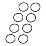 A set of Moto Iron® Springer Brake Caliper Seal Rebuild Kit on a white background.