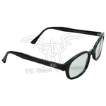 KD's Sunglasses-Clear on a white background.
