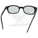 KD's Sunglasses-Clear on a white background.